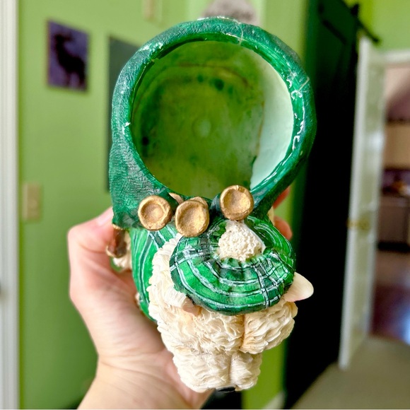 Adorable Westie West Highland White Terrier Dog Home Planter Decor Art Display - Picture 4 of 9